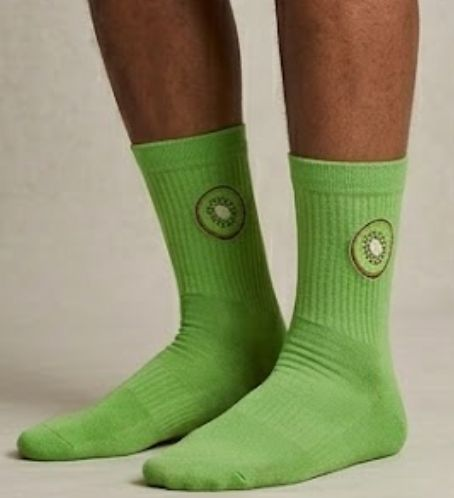 The Kiwi Crush Ribbed Ankle